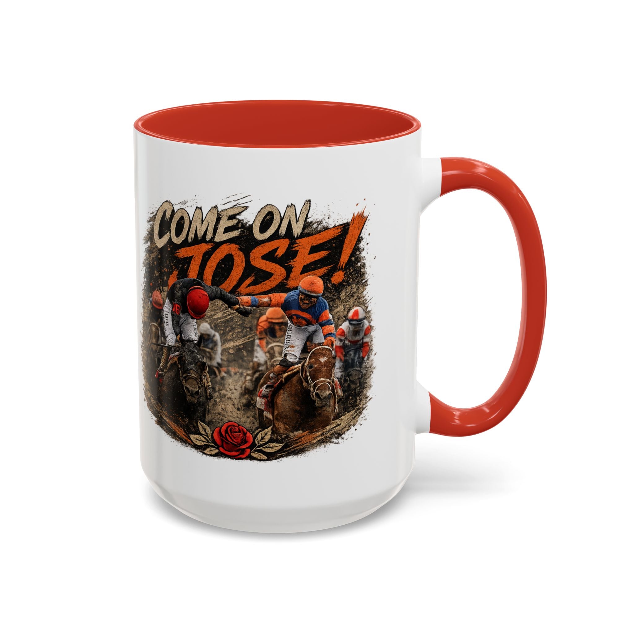 Come On Jose! Horse Racing Coffee Mug