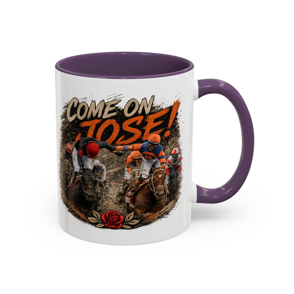 Come On Jose! Horse Racing Coffee Mug