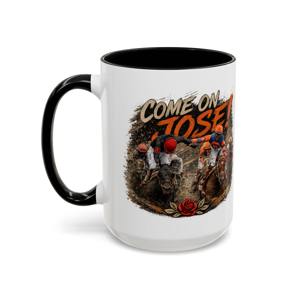 Come On Jose! Horse Racing Coffee Mug