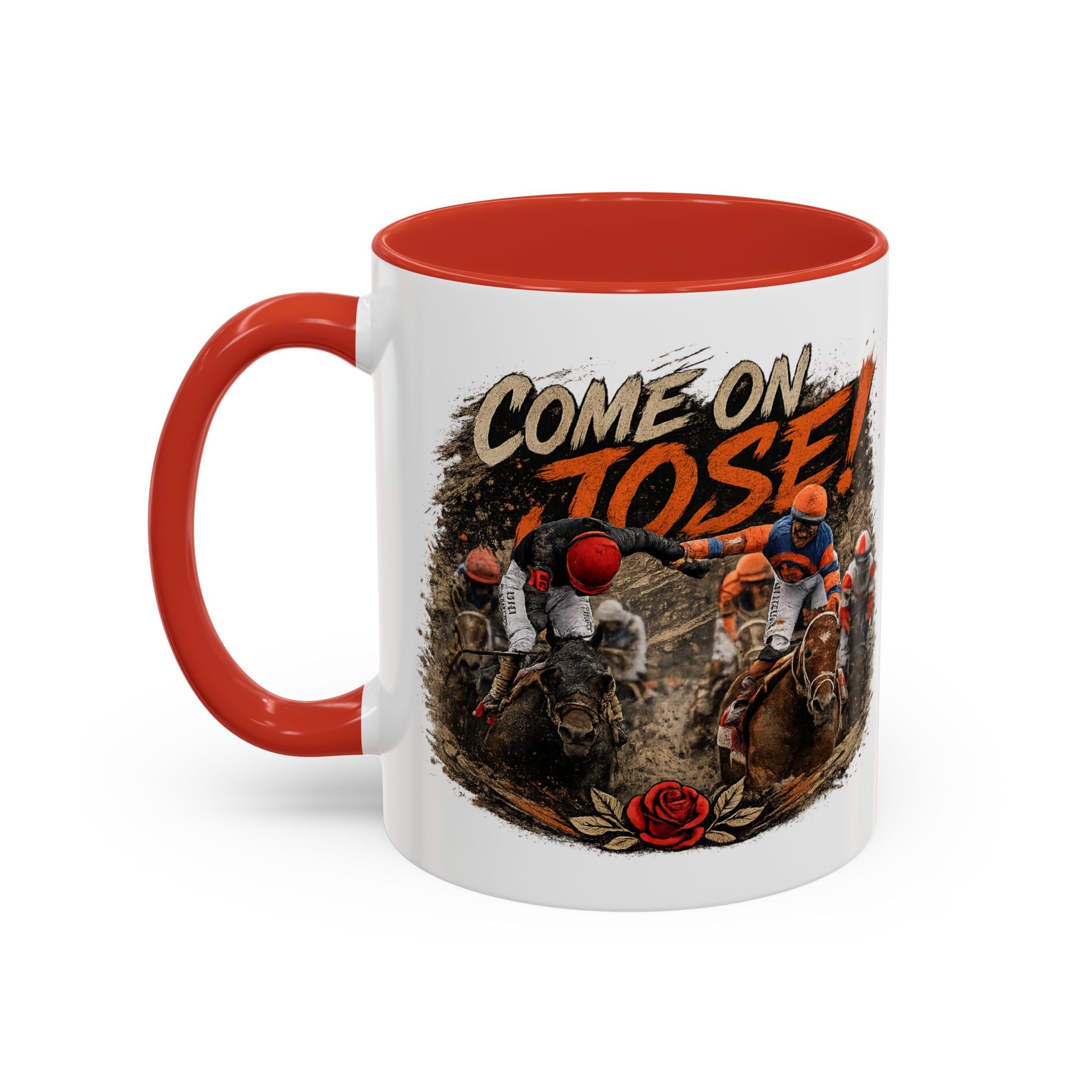 Come On Jose! Horse Racing Coffee Mug