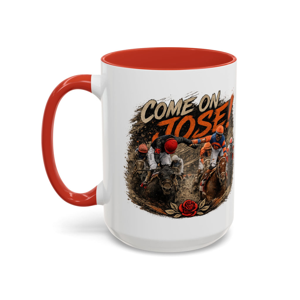 Come On Jose! Horse Racing Coffee Mug