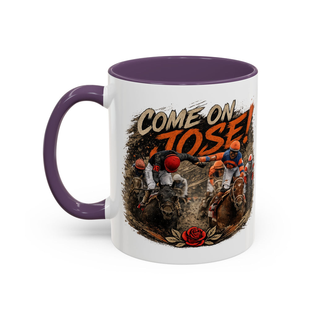 Come On Jose! Horse Racing Coffee Mug