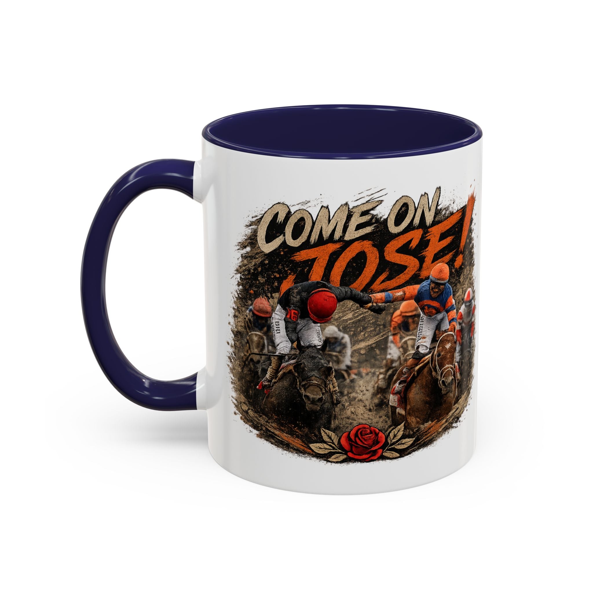 Come On Jose! Horse Racing Coffee Mug