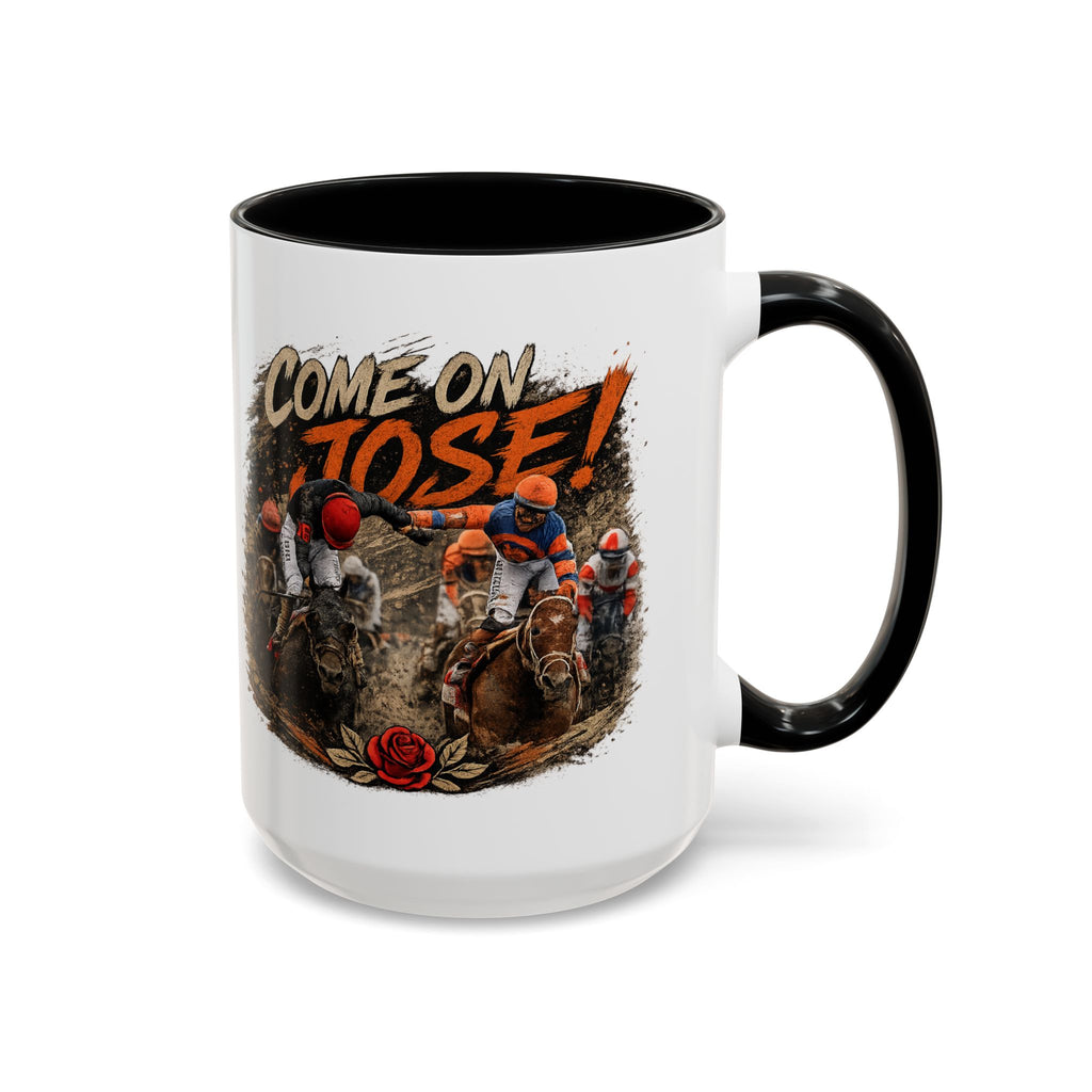 Come On Jose! Horse Racing Coffee Mug