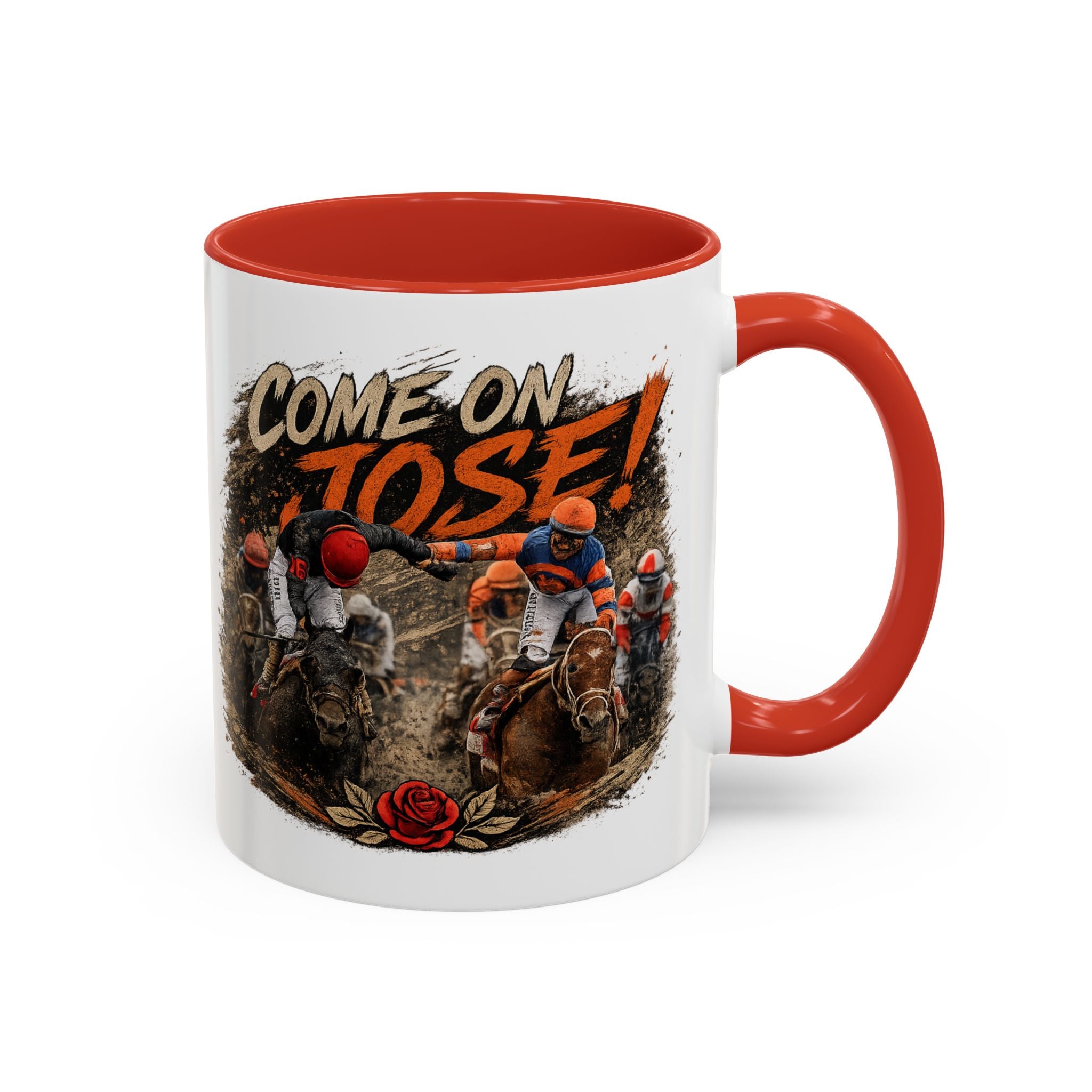 Come On Jose! Horse Racing Coffee Mug