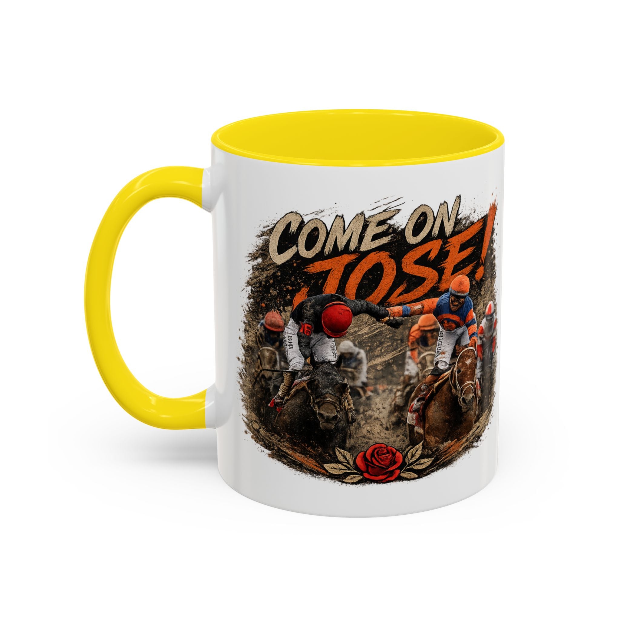 Come On Jose! Horse Racing Coffee Mug