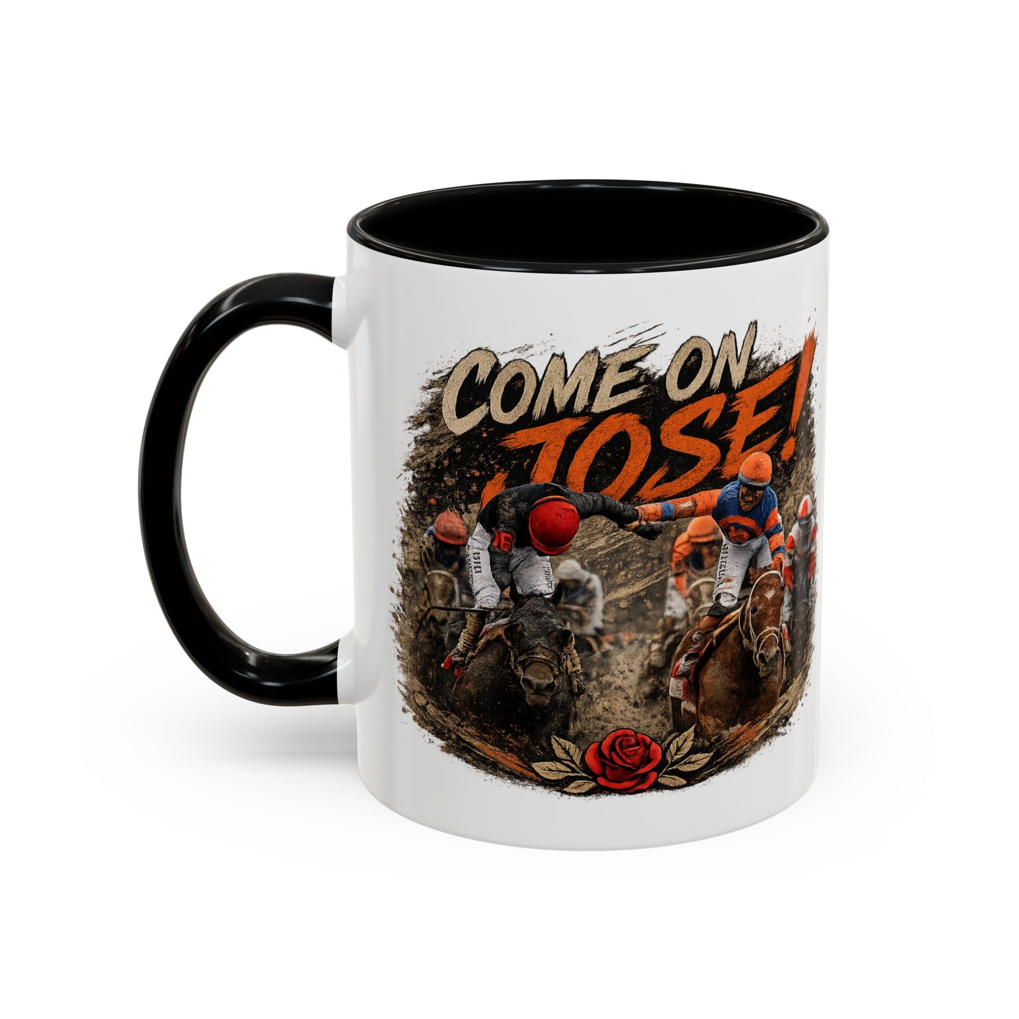 Come On Jose! Horse Racing Coffee Mug